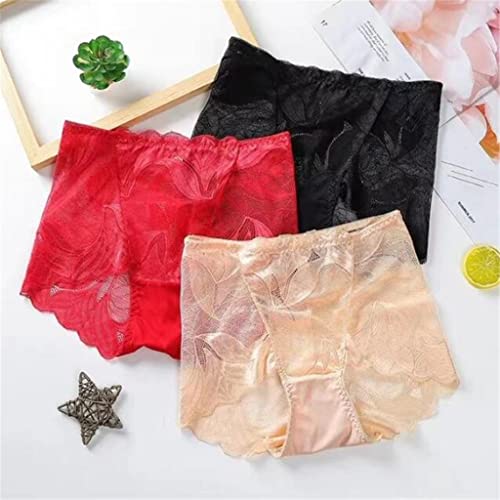 Culottes en dentelle sans couture invisibles et respirantes en coton pour femmes