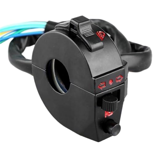 Interrupteur moto 22mm pour réparer les feux et le klaxon du guidon