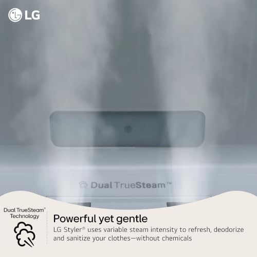Image of LG Styler Smart Steam Closet, SC5MAR4G | Dual TrueSteam Technology, Dynamic MovingHanger