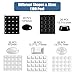 100 Pcs Braille Bump Dots - Tactile Stickers for Visually Impaired, Low Vision Aids for Elderly & Blind