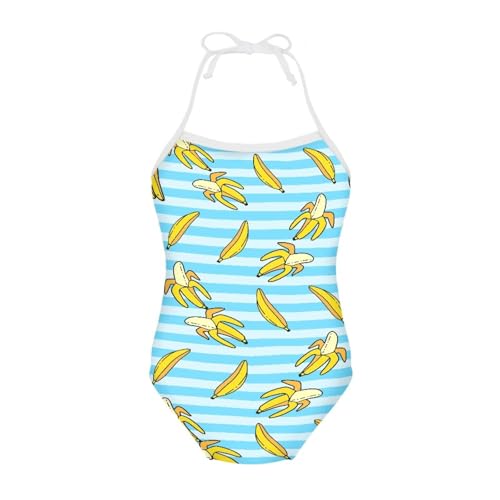 Image of ELEQIN Cartoon Animal Cute Girls One Piece Swimsuit Adjustable Swimwear for 3Y-10Y