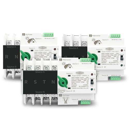 Commutateurs de transfert automatique double alimentation 4P 125A - 2