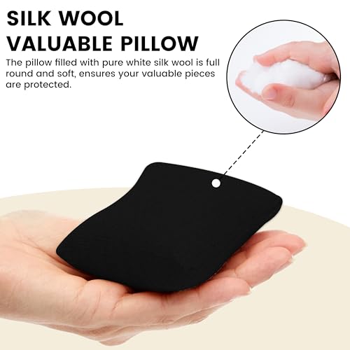 Novel Box Company, Ltd. Novel Box Black Velvet Jewelry Display Watch Pillow 5 Pack thumb #6