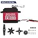 Hiwonder 20KG High Torque Digital Servo Motor Full Metal Gear, Waterproof Servp for RC Mode DIY,Control Angle 270°