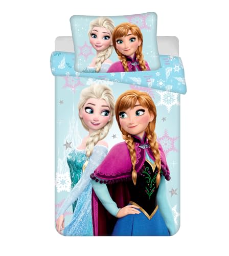 Juego de cama Queen des Neiges Light Blue