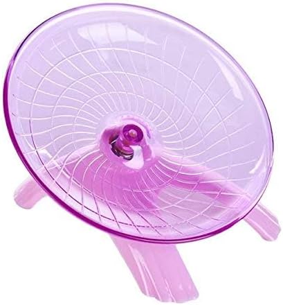 Miniatura 3 de Rueda de ejercicio para correr, hámster, platillo volador para hámsters sirios, ratas, jerbos, ratones, chinchilla, conejillo de indias, ardillas y