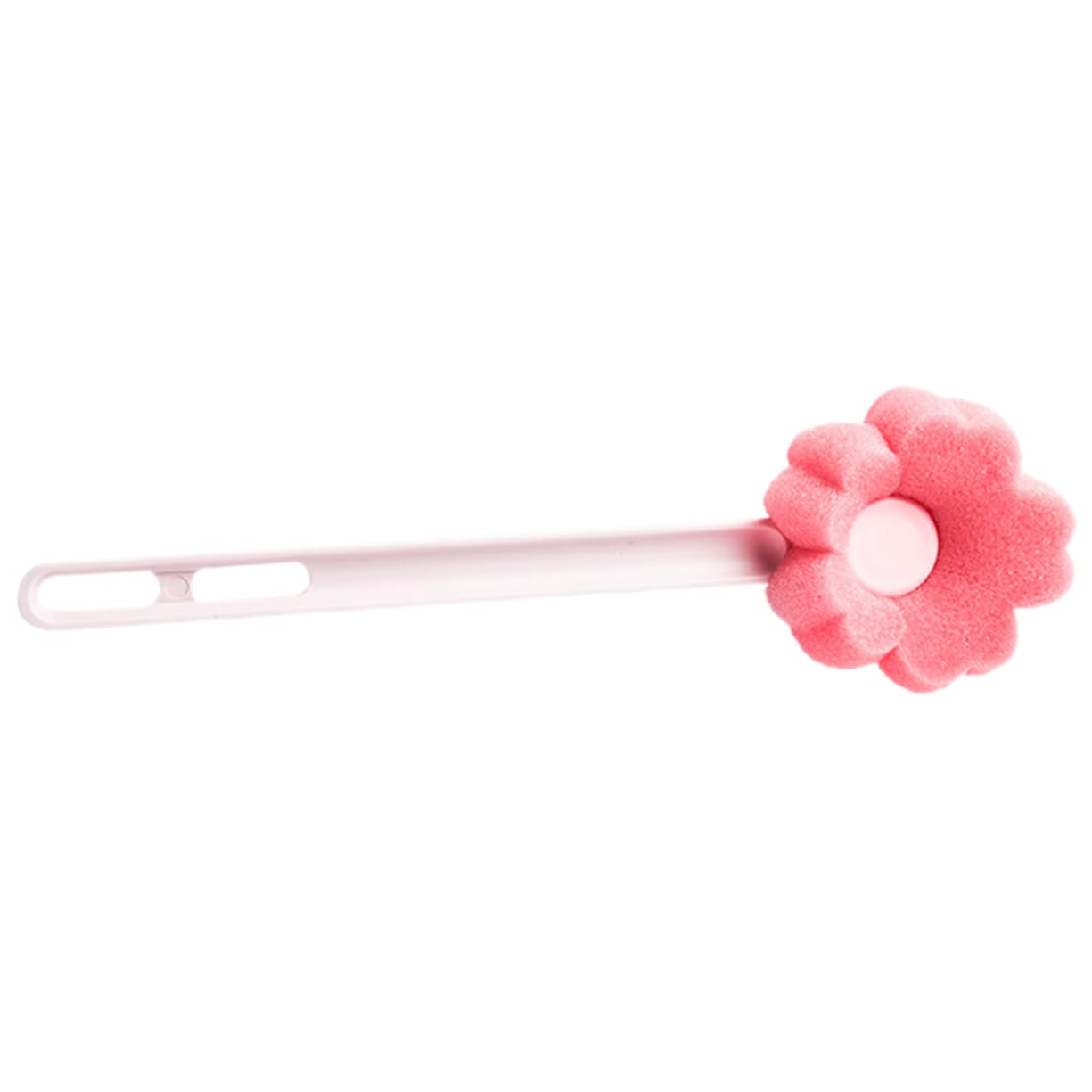 FAVOMOTO Sponge Cup Water Bottles Bottle Washing Sponge Brush Glink Water Cleaning Brush Suspension Type Brushes Dish Cup Brush Bottle Scrubber Bottle Cleaner Pink Plastic