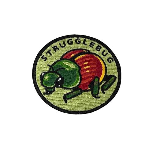 Strugglebug, FILSEF, Morale Patch, Meme Patch, Morale Patch, Military Patch, Hook and Loop, Tactical Backpack, Murph, Veteran Owned, Blue, FP-99