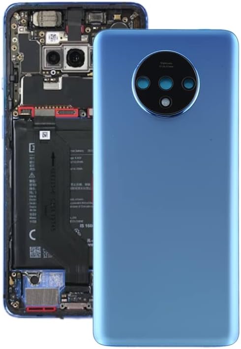 For OnePlus 7T Battery Back Cover with Camera Lens Cover