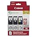 Produktbild Canon Tintenpatronen & Papier-Multipack - PG-560XL/CL-561XL Original Druckerpatronen mit hoher Reichweite 3er Pack (2 x Schwarz, 1 x Farbe) & 4x6 Fotopapier (50 Blatt)