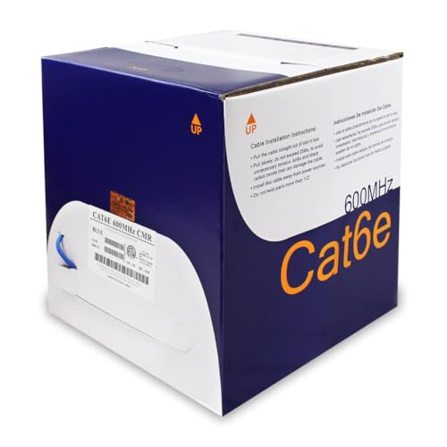 WAV-CAT6E-CMR-WH Cat6 E 600mhz Cmr White miniatura 1