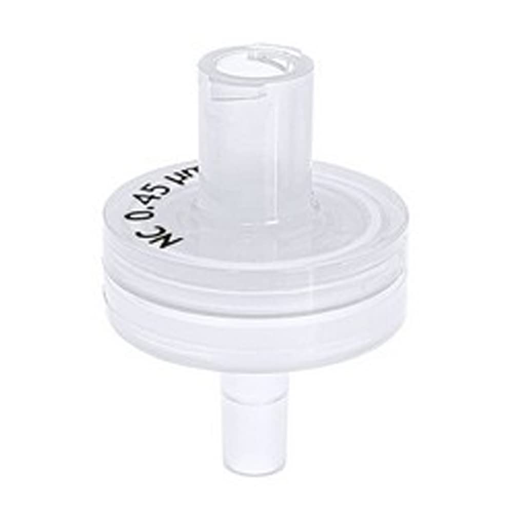 GVS FJ13BNCNC004AD01 ABLUO Syringe Filter, Acrylic Housing, 0.45 µm, 13 mm Diameter, Nitrocellulose Mixed Ester (Pack of 500)