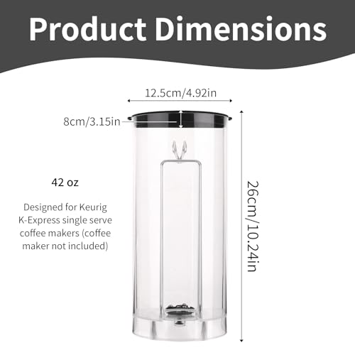Réservoir d'eau Keurig K-Express rechange, accessoires de remplacement avec couvercle - 3