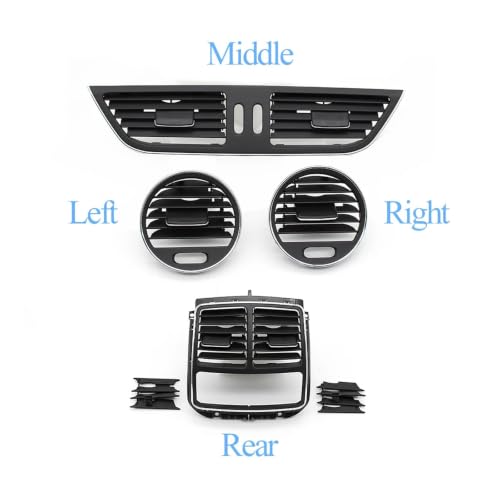 Grille ventilation centrale Benz CLS W219 grille aération CA - 4