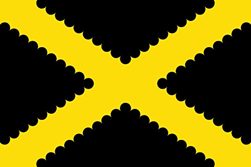 Drapeau de Dessel grand format pour mât extérieur et intérieur - 2
