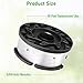 Hechuang AF-100 Weed Eater Spool 6+2 Pack 30ft 0.065'' Line String Trimmer Replacement Spool for Black+Decker AF+100 String Trimmers, (6 Replacement Spool, 2 Trimmer Cap, 2 Pack Spring)