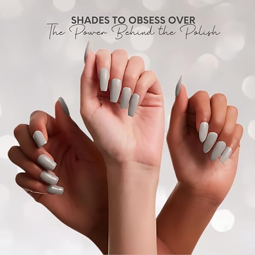 Image of Ellement Co Chiffon Nude Beige Nail Paint 10 ML | High Gloss Salon Shine Nail Colour | Quick Dry, Long Lasting & Chip Resistant Formula | Smooth Streak-Free Application | Vegan, Non-Toxic, Paraben Free & Dermatologically Tested Nail Polish