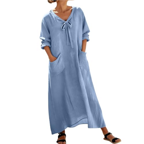 Robe d'été bohème unie pour vos flâneries ensoleillées
