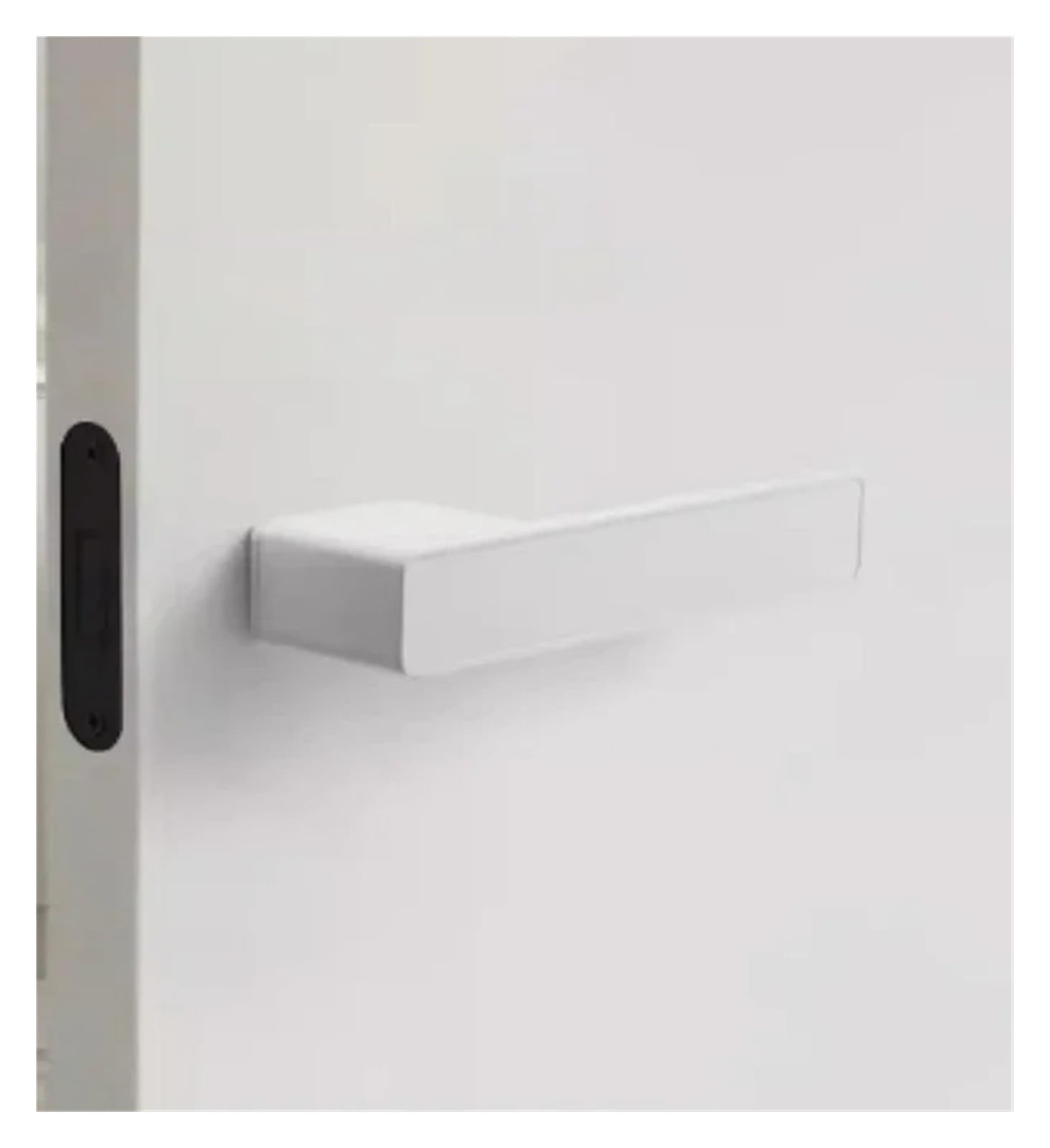 1 zestaw zamków ze stopu aluminium, do wewnątrz, do sypialni, cichy zamek do drzwi (40 x 40 x 20 mm)
