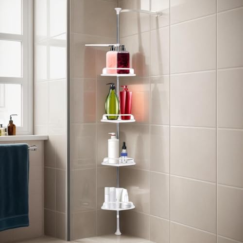 Support organisateur d'angle de salle de bain meuble de douche - 3