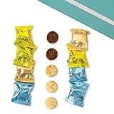 Andy Anand Chocolatier Italian Dark Chocolate Truffles, Gluten Free Chocolate Truffles Gift Box, Velvety Ganache, Variety Flavors Including Hazelnut & Pistachio, Imported from Italy, (12 Pcs, 7 Oz)