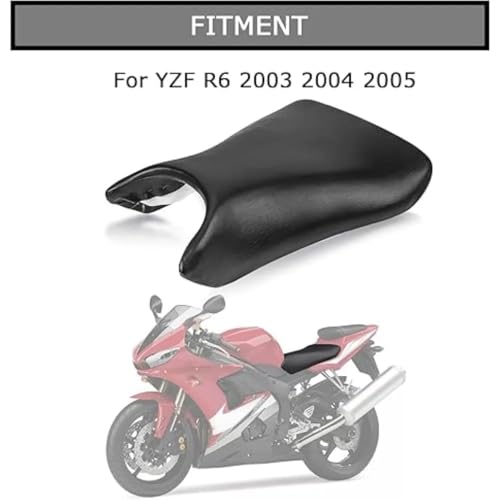 Asiento acolchado de motocicleta para conductor de Yamaha R6 con espuma de alta densidad 2