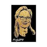 Meryl Streep Portrait Leinwand Poster Wandkunst Dekor Druck 