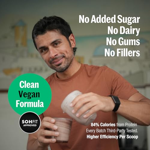 Image of The Func. Lab Plant Protein for Men and Women - Vanilla Flavour | 500g | 28g Protein per Scoop | Pea and Rice Blend | Vegan, Sugar‑Free | 100% Clean Label, Gut Friendly, Vegetarian