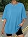 Trendy Queen Womens Oversized Summer T Shirts Fashion Workout Plus Size Tops Short Sleeve Beach Vacation Gym Clothes 2026 Brightblue L