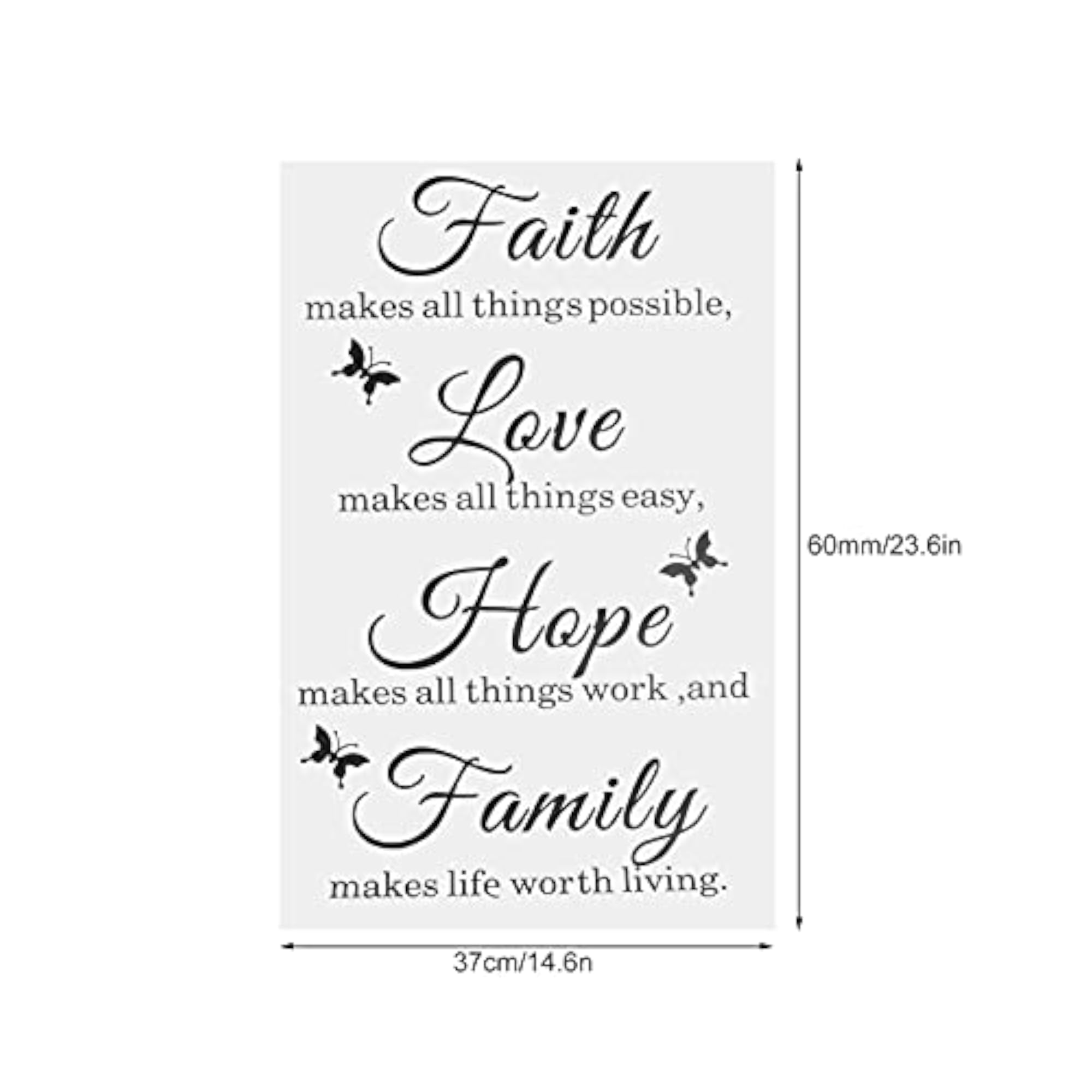 Wall Art Decorative Sticker Self Adhesive for Living Room