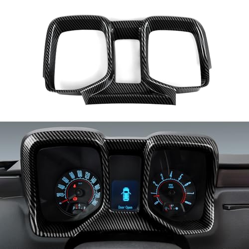 Car Dashboard Instrument Panel ABS Carbon Fiber Decal Sticker Interior Trim Cover for Chevrolet Camaro ZL1 2010 2011 2012 2013 2014 2015 Accessories