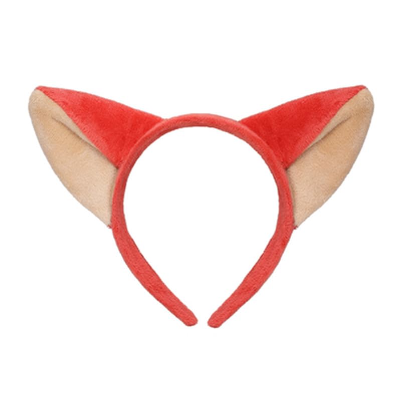 Haocloth Judy Hopps Cosplay Costume Nick Wilde Costume Ears Adults Headband Bunny and Fox Headwear for Halloween Party