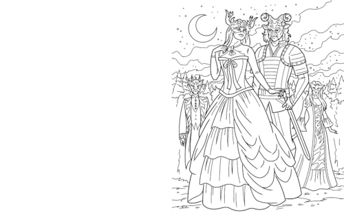 Image of Romantasy Colouring Book