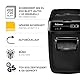Fellowes Autofeed Aktenvernichter Automax™ 200C, 4 x 38 mm Partikelschnitt (P-4), 200 Blatt, für 1-3 Nutzer im Büro oder Home Office, leise Dank SilentShred, CD Vernichtung, DSGVO-geeignet