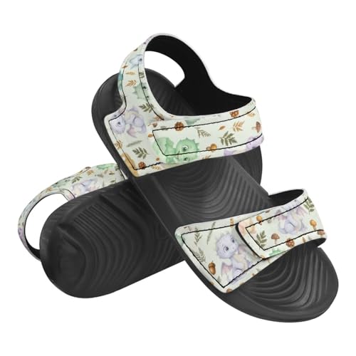 Sandals for Kids Boy Girls Summer Shoes Slide Sandals with Adjustable Strap Toddler Shoes Open Toe Slides3