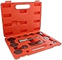 ABN Universal Front and Rear Caliper Disc Brake Screw-in Wind Back Rewind and Piston Compression 12-Piece Tool Kit Set