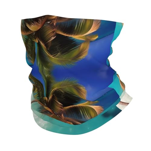 Caribbean Islands Pattern Quick-Drying Sports Headband |