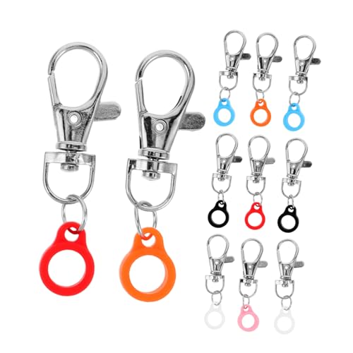 Porte-stylo rétractable avec mousqueton et pinces colorées pour infirmières | Lot de 30