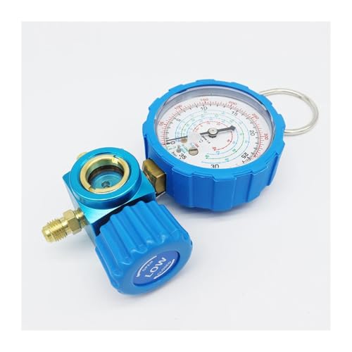 Manomètre réfrigérant R22 R134a R404A haute pression 500 800 PSI rouge - 2