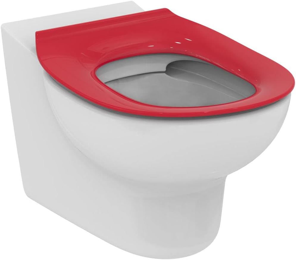 Armitage Shanks Contour 21 Splash Toilet Seat Ring Only for 355mm Bowls, S4545GQ, Red
