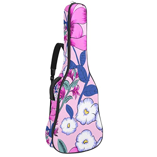 Housse guitare étanche motif papillon pour emporter votre musique partout par tous les temps