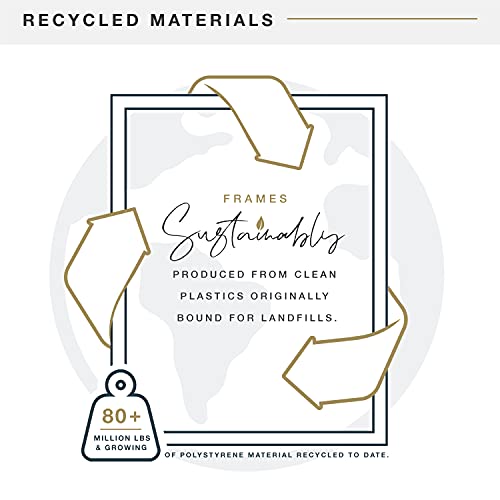 image for MCS Museum Poster Frame 20x28 Natural Woodgrain, Vertical & Horizontal