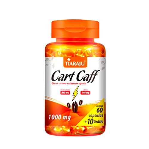 Óleo de cártamo e Cafeína-Tiaraju-60+10 comprimidos de 1000mg