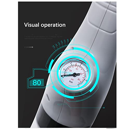 EndyAk Ontstoppingsexpert: handmatige hogedrukplunjer met verwisselbare koppen en spanningsmeter, stevige afvoerontstopper - Image 7