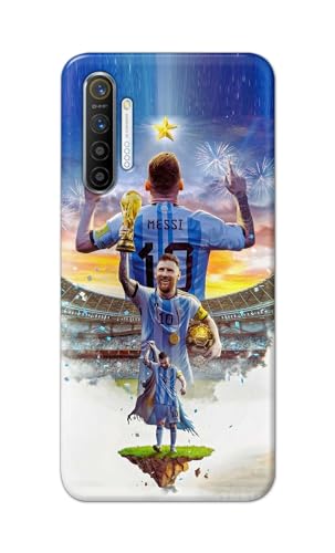 Image of Printed Hard Back Cover for Realme XT Back Cover (Famous Football Player -J2) -190724(EA)