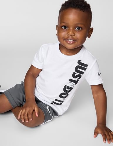 Image of Nike Boys' Just Do It T-Shirt and Mesh Shorts 2-Piece Outfit Set