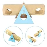 Natürliches Material --- Diese kleine Haustierbrücke ist aus natürlichem Bambus hergestellt, umweltfreundlich und ungiftig, absolut sicher für Ihr Haustier.