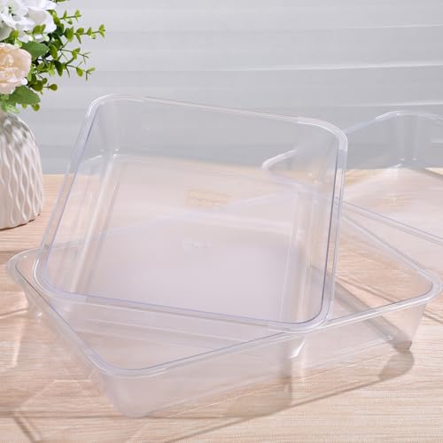 Rainmae juego 3 cajas de arena portátiles para gatos pequeños miniatura 7