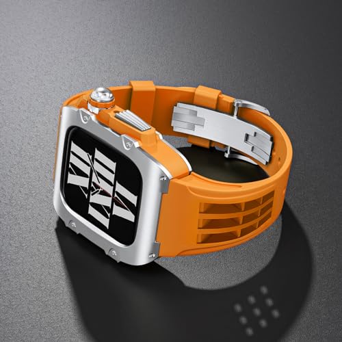 Boîtier Agate pour Apple Watch 45mm - Le Style Idéal du Bureau aux Soirées Chic
