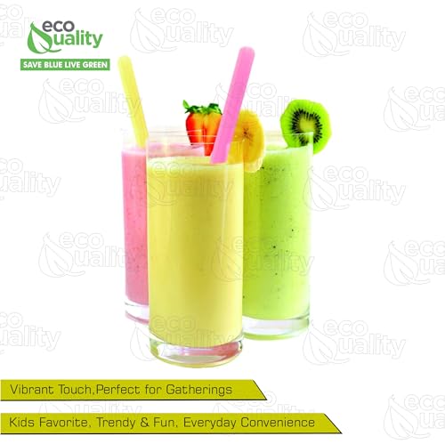40 pitillos anchos para Bubble Tea coloridos desechables miniatura 4